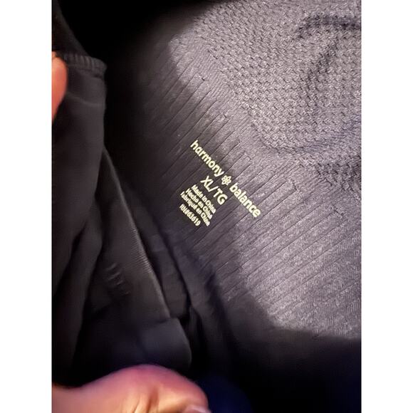 HARMONY AND BALANCE Seamless Sculpted Ribbed Knit Bodysuit Jumpsuit XL - Picture 6 of 8